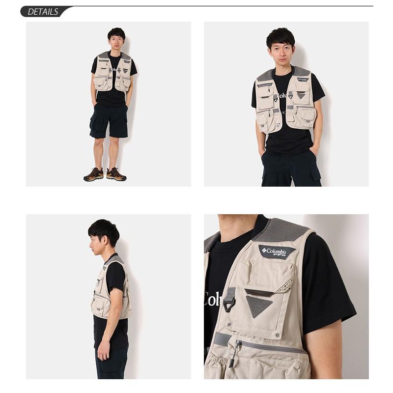 Columbia フィッシングベスト メンズ アウター コロンビア