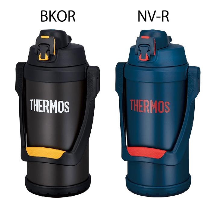 水筒 サーモス THERMOS 真空断熱スポーツジャグ 保冷専用 2.0L 2リットル/大容量 スポーツ飲料OK ワンタッチオープン 直飲み 水分補給 丸洗いOK/FFV-2001｜apworld｜02