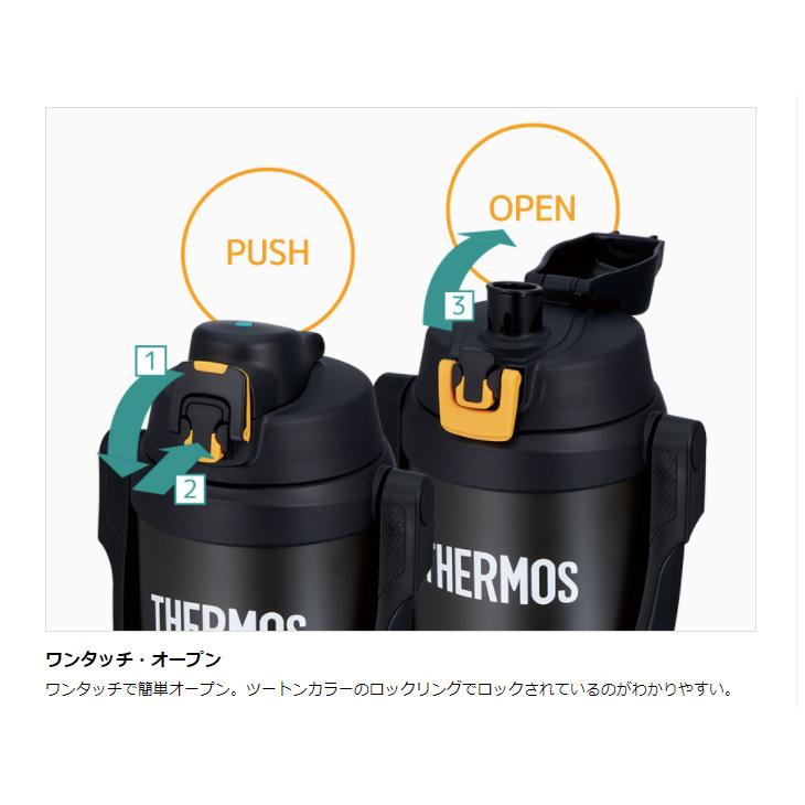 THERMOS（サーモス） 水筒 真空断熱スポーツジャグ 保冷専用 2.0L 2