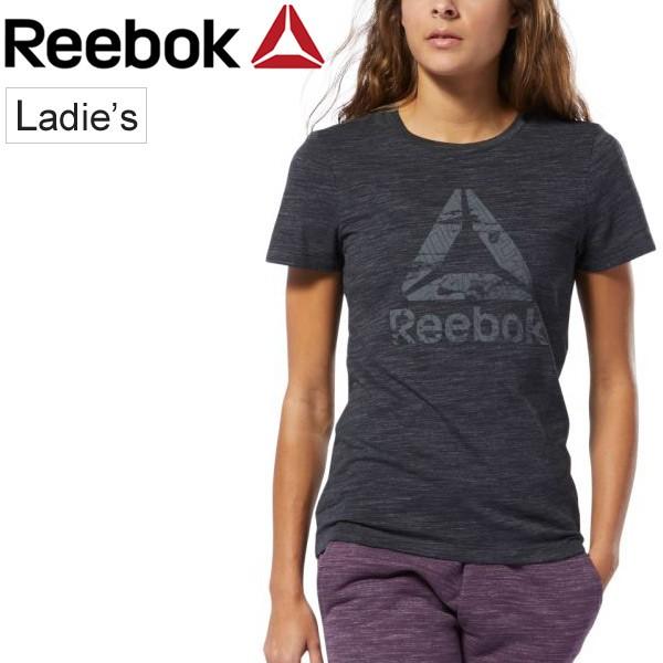 半袖Tシャツ レディース リーボック Reebok TE マーブル ロゴグラフィック S/S TEE/スポーツ トレーニングウェア フィットネス/FLI82 | Reebok