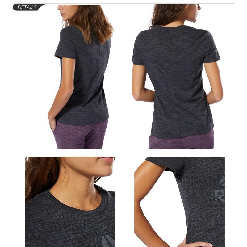 半袖Tシャツ レディース リーボック Reebok TE マーブル ロゴグラフィック S/S TEE/スポーツ トレーニングウェア フィットネス/FLI82 | Reebok | 02