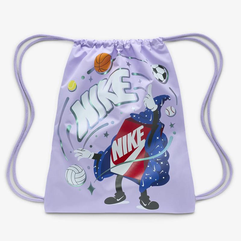 Nike Football ナップサック NIKE ナイキ キッズ ドローコード バッグ 12L(レッド) FN1793