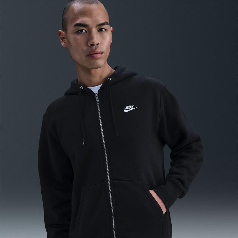 NIKE（ナイキ） 裏起毛 スウェットパーカー メンズ クラブ フルジップ