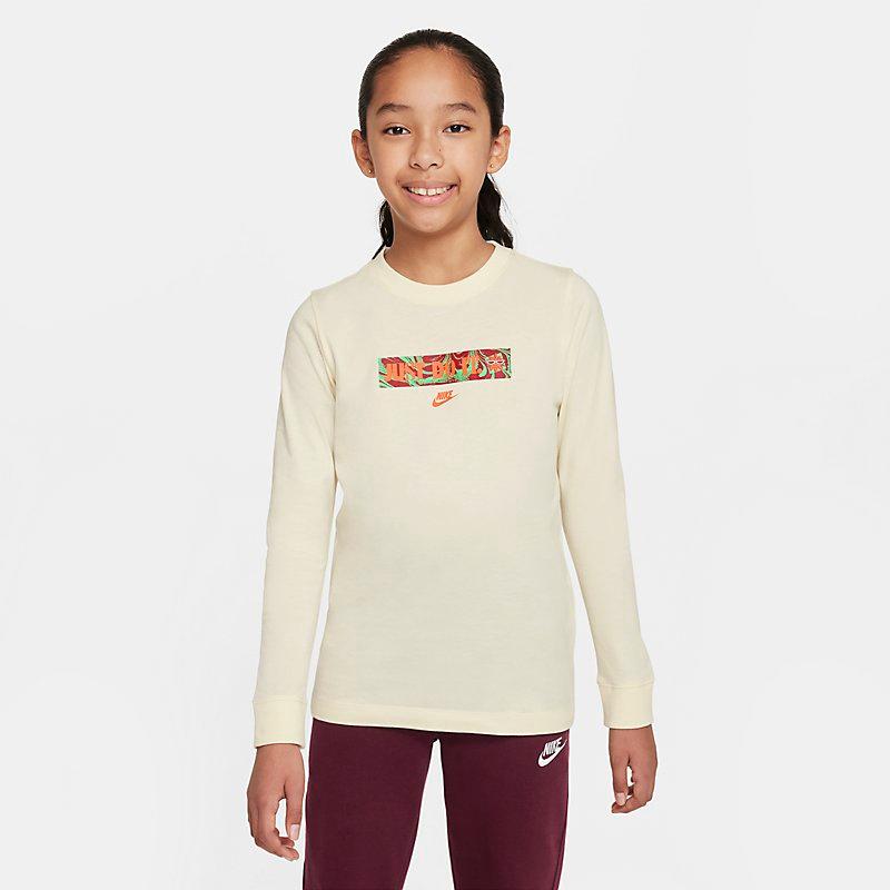 Nike ボカジュニアーズ 長袖シャツ NIKE（ナイキ） 長袖 Tシャツ キッズ ジュニア NIKE 130-160cm 子供服