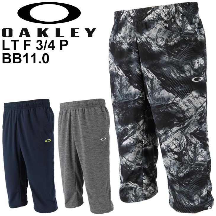 7分丈 クロップドパンツ メンズ/オークリー OAKLEY ENHANCE LT FLEECE 3/4 PANTS BB 11.0/スポーツウェア トレーニング 男性 ジム 自宅トレ 普段使い/FOA402413｜apworld