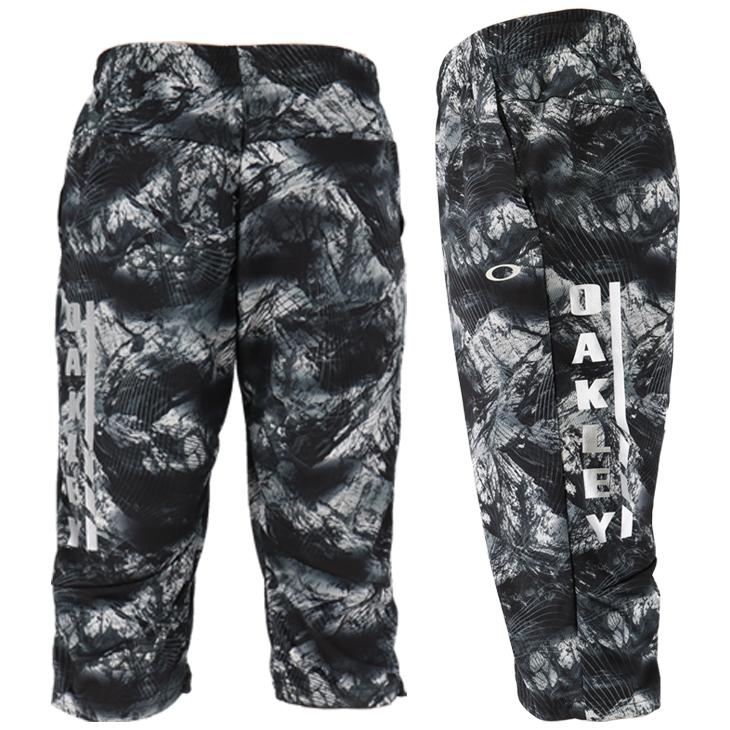 7分丈 クロップドパンツ メンズ/オークリー OAKLEY ENHANCE LT FLEECE 3/4 PANTS BB 11.0/スポーツウェア トレーニング 男性 ジム 自宅トレ 普段使い/FOA402413｜apworld｜04