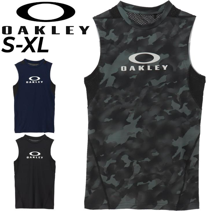 インターハイ 2021 ノースリーブ　Oサイズ OAKLEY オークリー ノースリーブシャツ メンズ Striking Tech