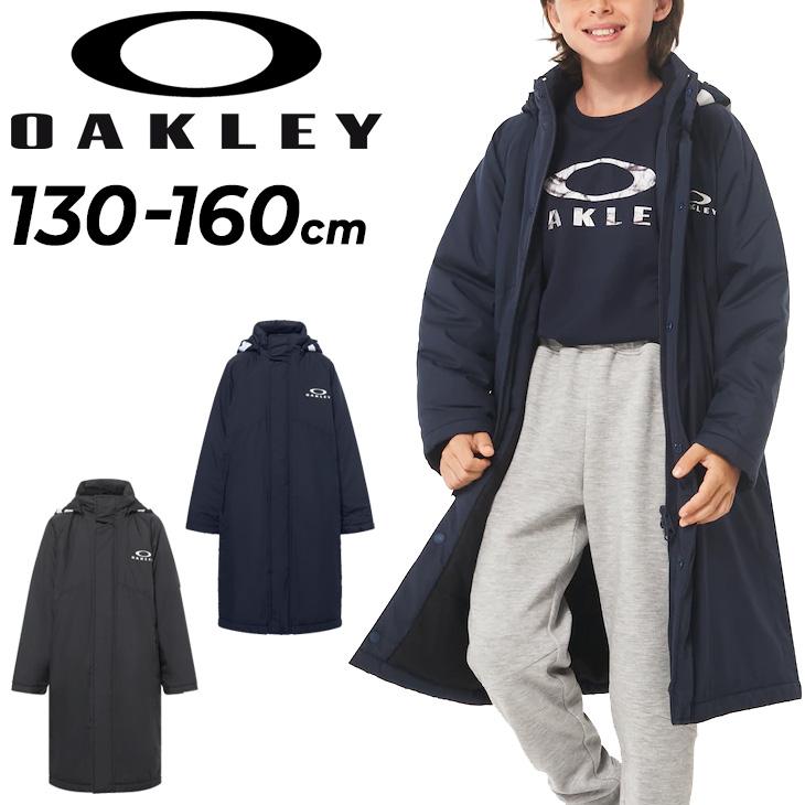 ベンチコート キッズ ジュニア 130-160cm 子供服 オークリー OAKLEY ロングコート/スポーツウェア 保温 はっ水 軽量 子ども 防寒着  サッカー 運動 /FOA404089 : foa404089 : APWORLD - 通販 - Yahoo!ショッピング