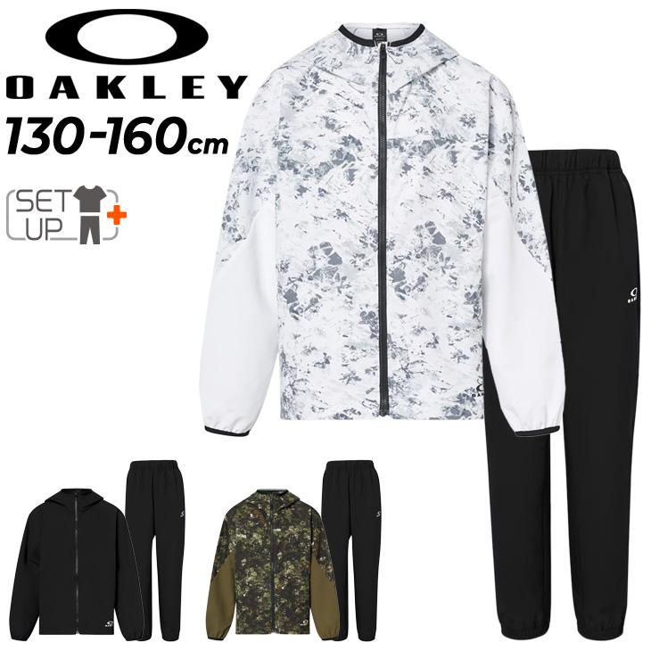 OAKLEY カモフラージュ ジャケット パンツ セット OAKLEY オークリー トレーニングウェア メンズ 上下 フーディ