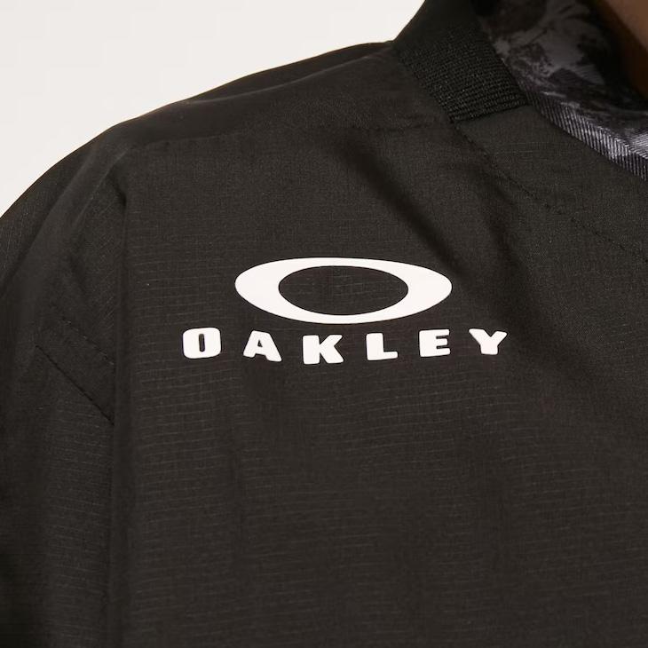 OAKLEY　オークリー　ゴルフ　ウインドブレーカー　長袖・半袖２WAY Oakley - OAKLEY オークリー ゴルフ ウインドブレーカー 長袖
