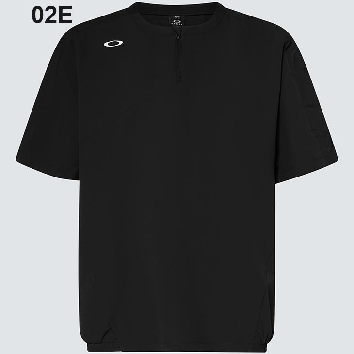 OAKLEY ✨良品✨ ウィンドブレーカー 2way 半袖 長袖 ロゴプリント Oakley - OAKLEY ブラック 袖ロゴプリント 長袖Tシャツの通販 by