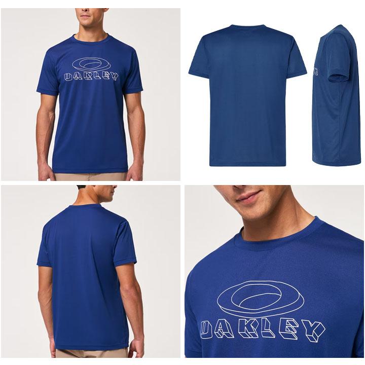 OAKLEY オークリー 半袖 Tシャツ メンズ UVカット 吸汗速乾 ロゴ OAKLEY オークリー 半袖 Tシャツ メンズ UVカット 吸汗速乾 ロゴ
