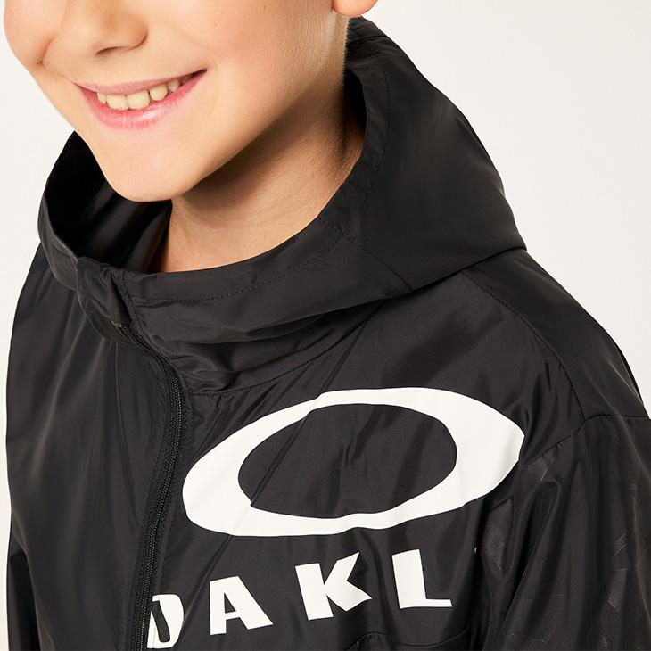 オークリー ジュニア ウィンドブレーカー 上下 OAKLEY ジャケット パンツ 裏メッシュ 子ども用 セットアップ 130-160cm 子供服 上下組 FOA405762-FOA405776｜apworld｜10