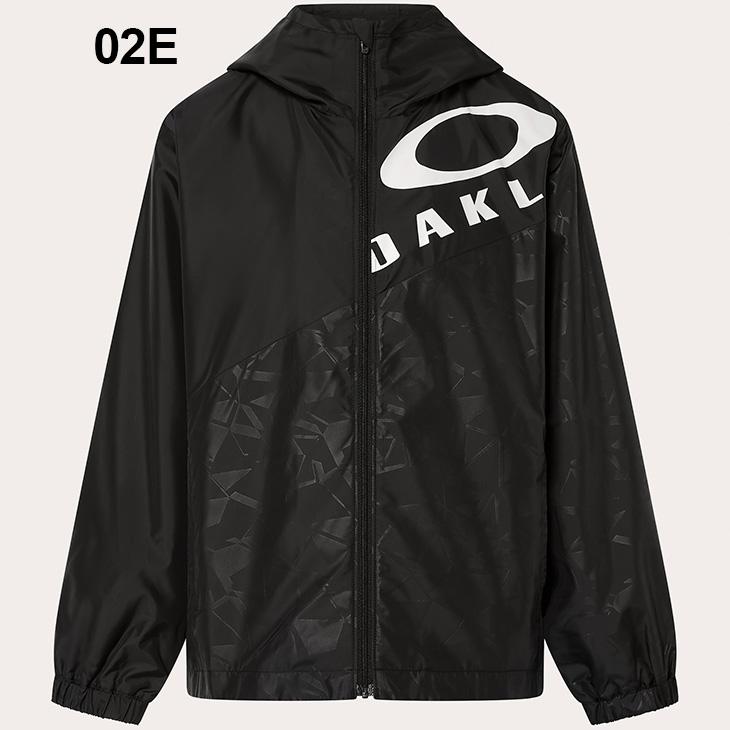 OAKLEY ブラック レインコート Mサイズ OAKLEY ( オークリー ) レインウェア FGL 2.5L PACKABLE JACKET