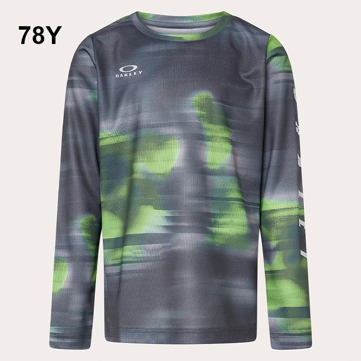 OAKLEY オークリー 長袖Tシャツ キッズ ジュニア キッズウェア