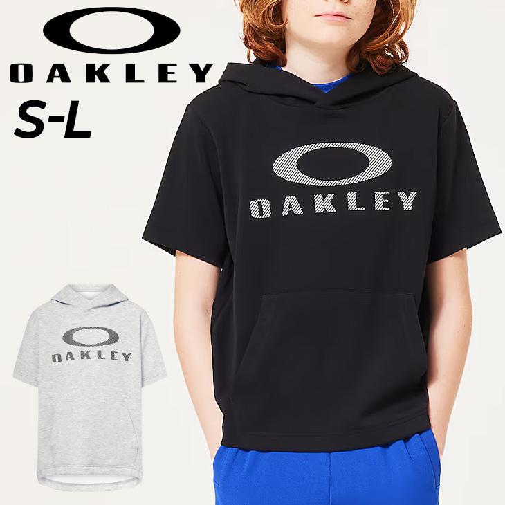 OAKLEY オークリー キッズ 半袖 スウェットパーカー YTR QD