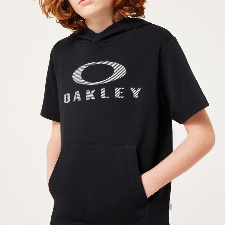 OAKLEY オークリー キッズ 半袖 スウェットパーカー YTR QD OAKLEY オークリー キッズ 半袖 スウェットパーカー YTR QD
