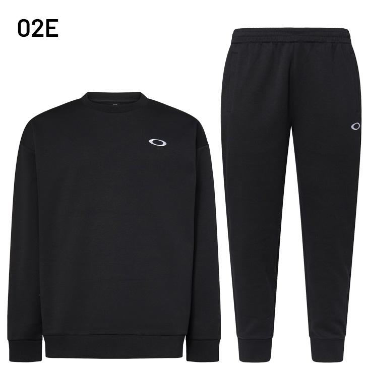 オークリー スウェット 上下 メンズ OAKLEY 長袖トレーナー ロングパンツ セットアップ 吸汗速乾 UV(UPF50+) 男性 上下組 トレーニング /FOA408247-408286_1