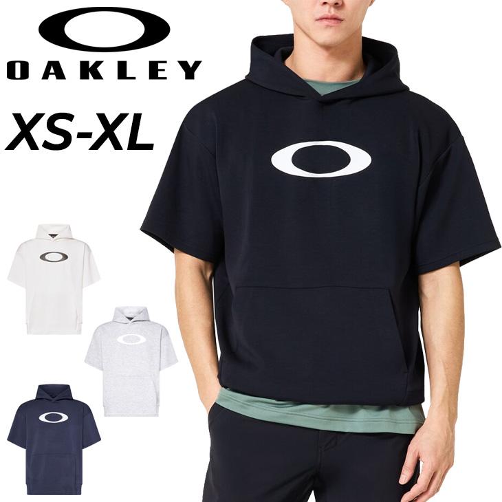 OAKLEY（オークリー） スウェット パーカー 半袖 メンズ プルオーバー