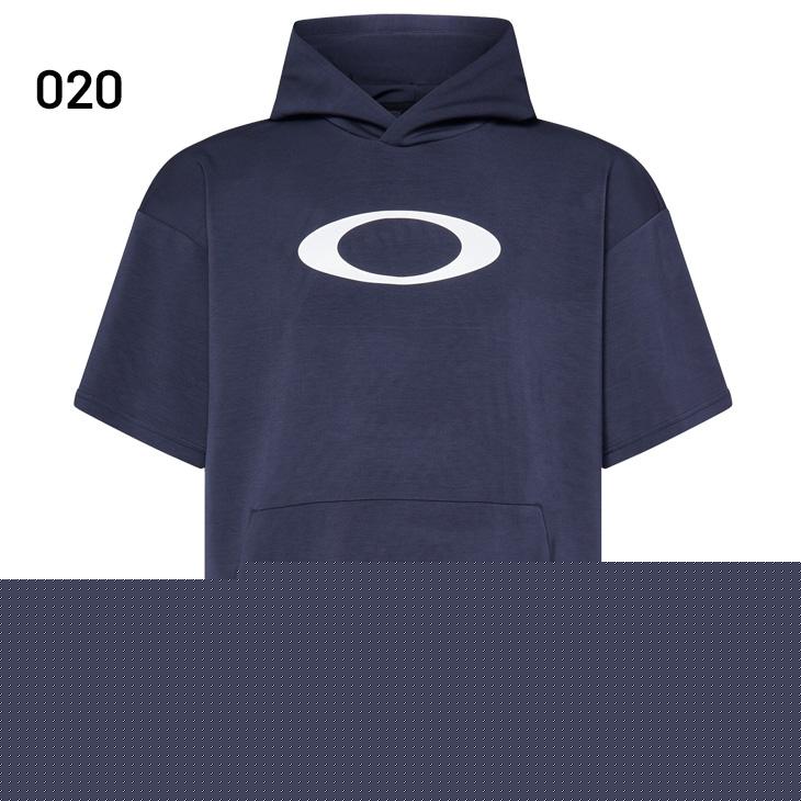 OAKLEY（オークリー） スウェット パーカー 半袖 メンズ プルオーバー