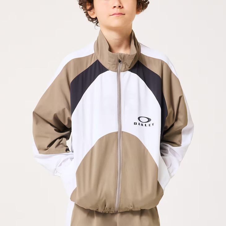 オークリー ジュニア ジャージ 上下セット キッズ 130-160cm OAKLEY ジャケット ロングパンツ 子供用 セットアップ 子供服 吸汗速乾 UVカット /FOA408820-SET_5