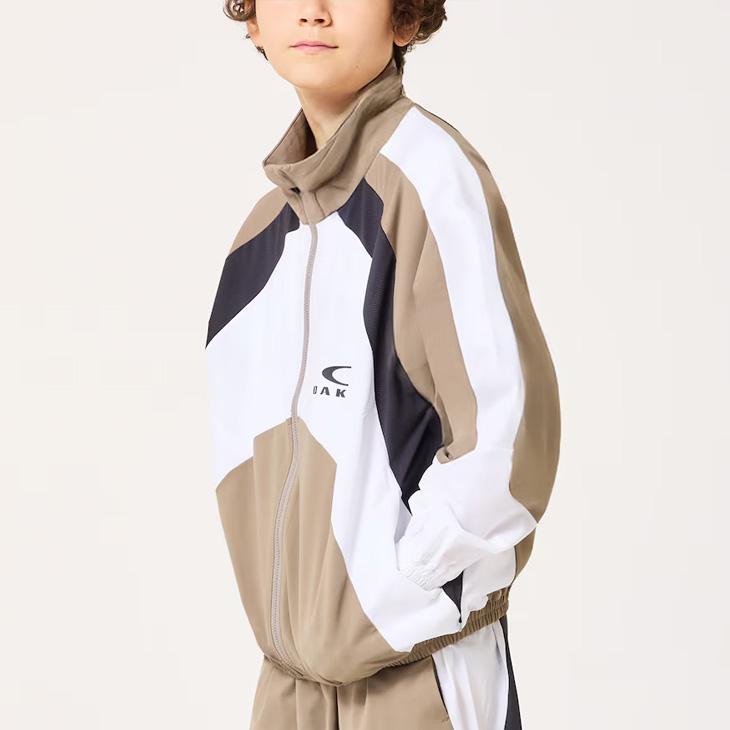 オークリー ジュニア ジャージ 上下セット キッズ 130-160cm OAKLEY ジャケット ロングパンツ 子供用 セットアップ 子供服 吸汗速乾 UVカット /FOA408820-SET_7