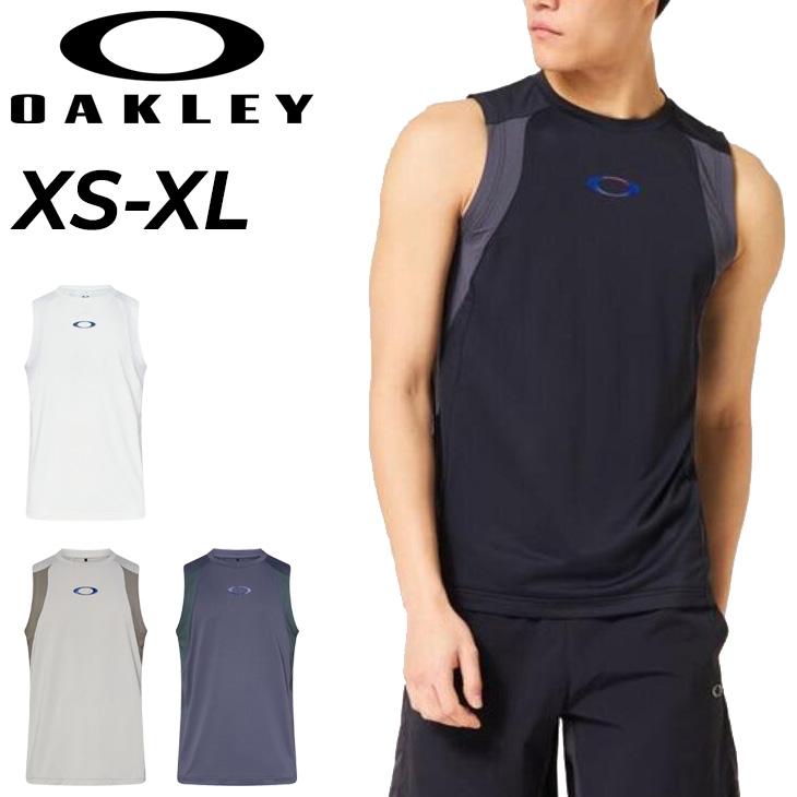 ★即購入ok!!浦安D-Rocksノースリーブ Tシャツ ネイビー　XLサイズ OAKLEY（オークリー） ノースリーブシャツ メンズ スリーブレス