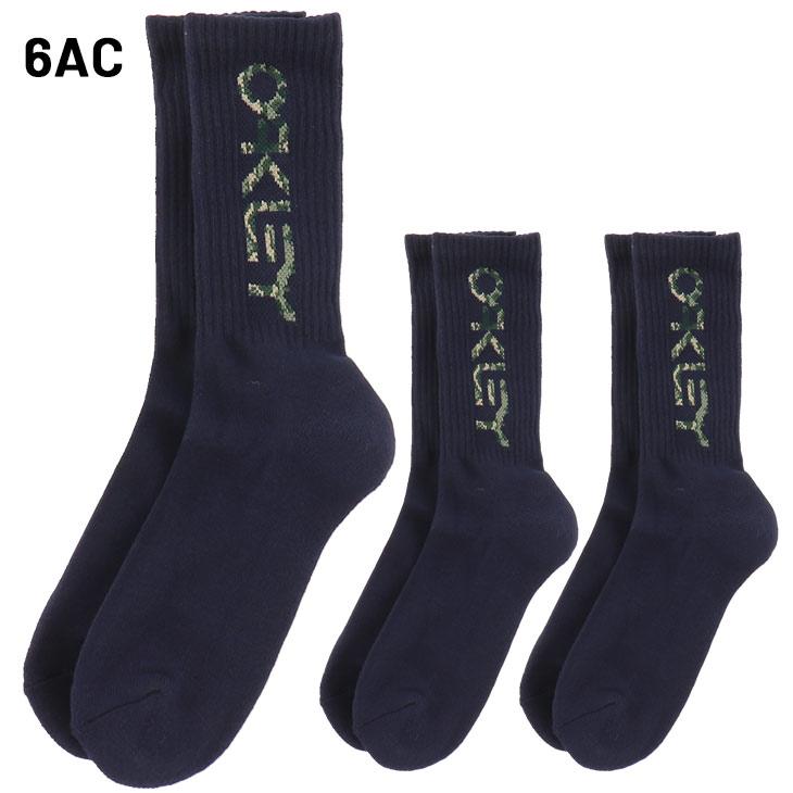 OAKLEY（オークリー） 靴下 3足組 メンズ レディースOAKLEY B1B SOCKS