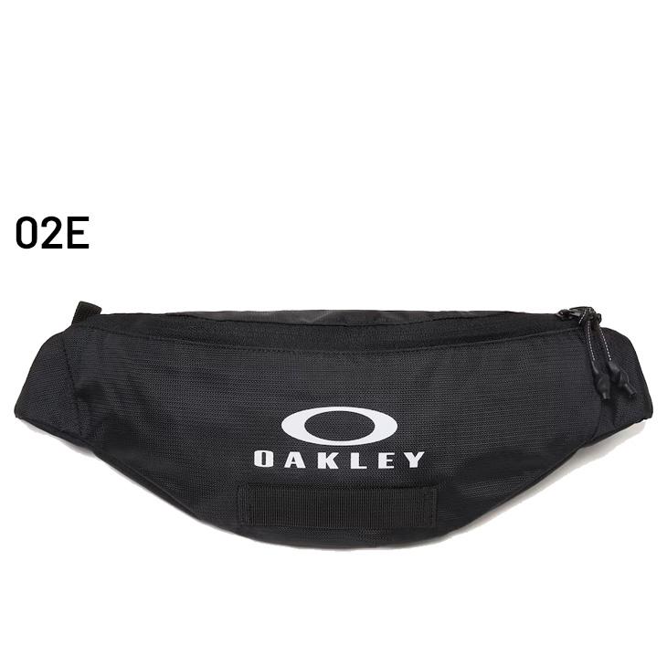 90's 00's OAKLEY ボディバッグ ウエストポーチ メタルロゴ OAKLEY オークリー ウエストバッグ メンズ レディース Essential