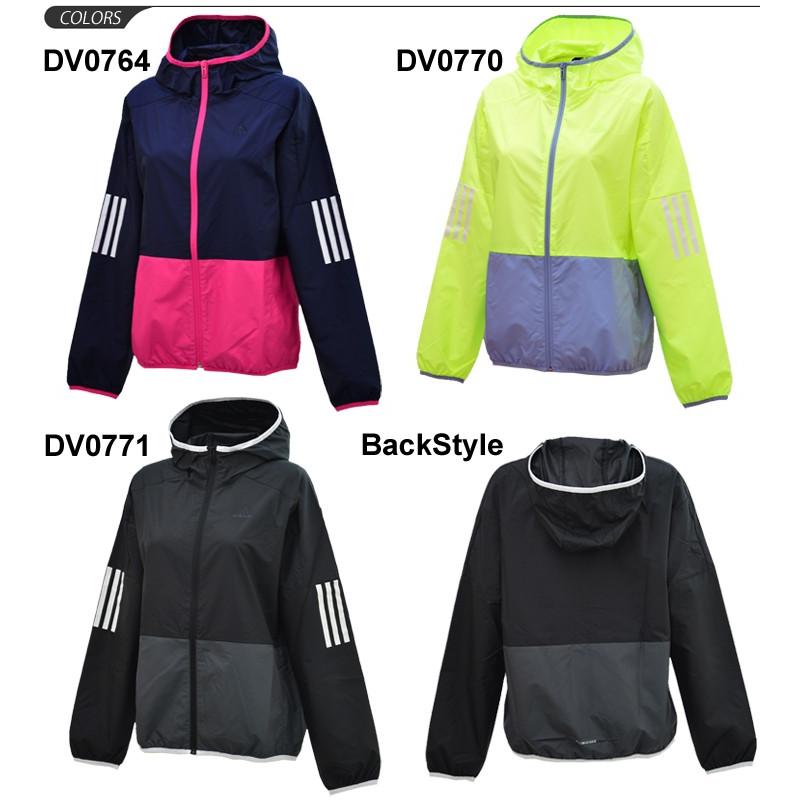adidas（アディダス） ウインドブレーカー ジャケット レディース
