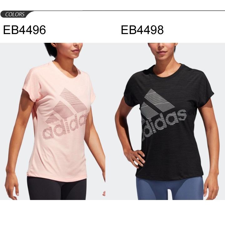 Tシャツ 半袖 レディース アディダス Adidas W M4t Bos ロゴ Tee スポーツウェア 自宅トレーニング フィットネス ジム ランニング Fwq24 Apworld 通販 Paypayモール
