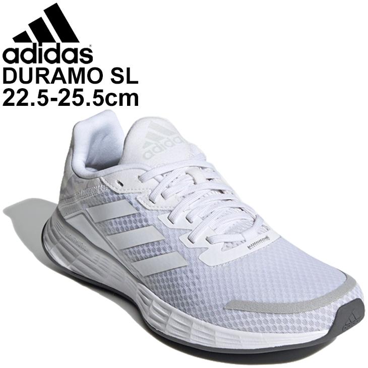 ランニングシューズ レディース スニーカー アディダス Adidas Duramo Sl デュラモ エスエル ホワイト 白 Kyj96 ジョギング 女性用 運動靴 Fy6706 Apworld 通販 Paypayモール