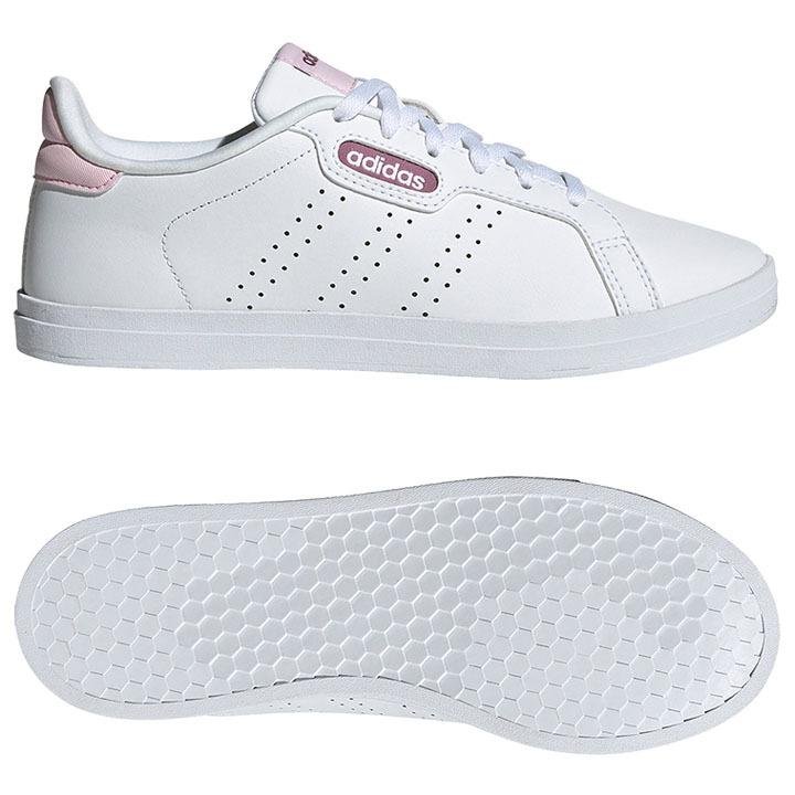 スニーカー レディース コートスタイル シューズ アディダス Adidas Courtpoint Base W スポーティ Lex78 白 ホワイト ピンク 女性 靴 くつ Fy8413 0qpd Apworld 通販 Paypayモール