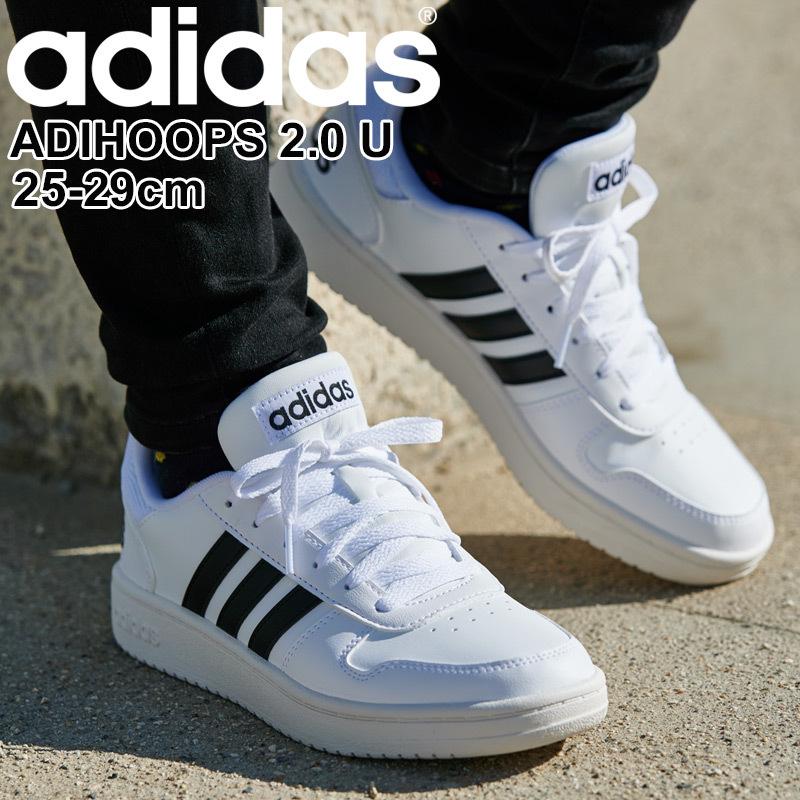 スニーカー メンズ シューズ ローカット アディダス adidas アディフープス ADIHOOPS 2.0 U/スポーツ カジュアル 白 ホワイト  靴 LEY10 男性 /FY8629【a20Qpd】 :FY8629:APWORLD - 通販 - Yahoo!ショッピング