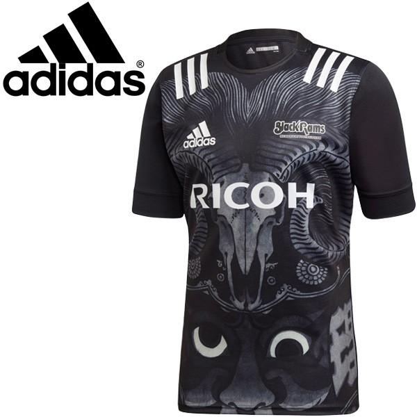 adidas（アディダス） ラグビージャージ 半袖 Tシャツ メンズ