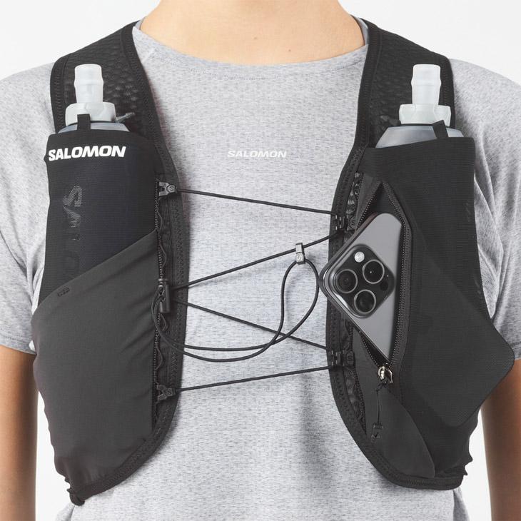 SALOMON（サロモン） ランニングベスト フラスク付 約4L メンズ