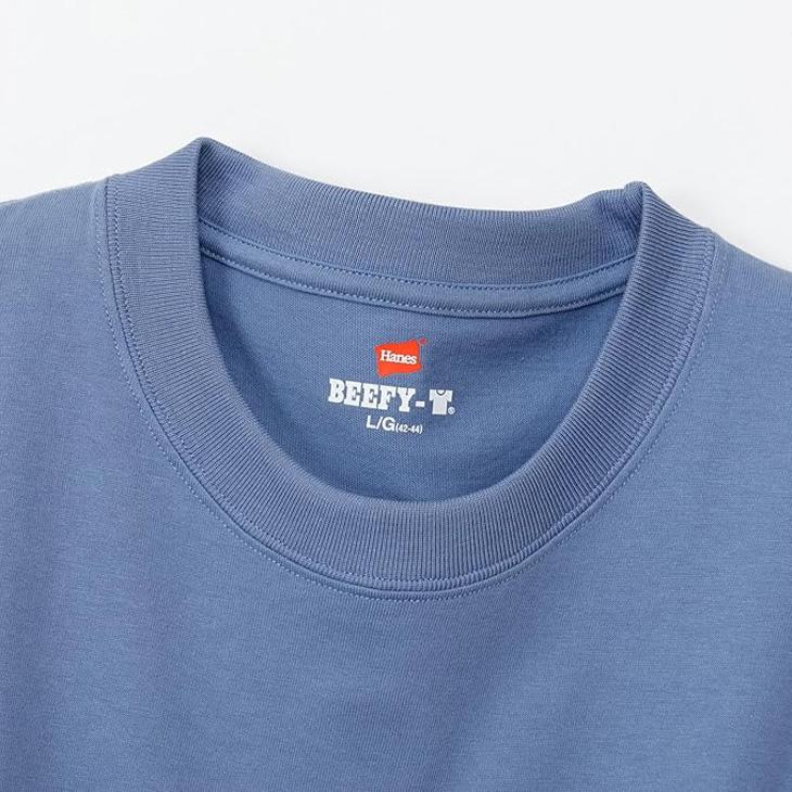 Hanes（ヘインズ） ポケットTシャツ 半袖 メンズ Hanes BEEFY