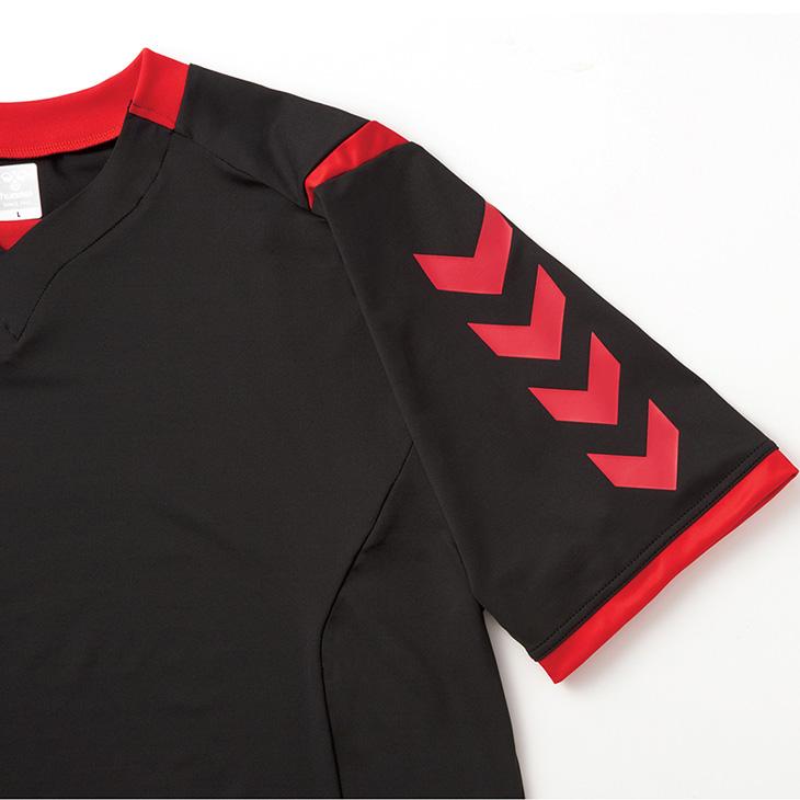 hummel（ヒュンメル） 半袖 ゲームシャツ メンズ サッカー フットサル