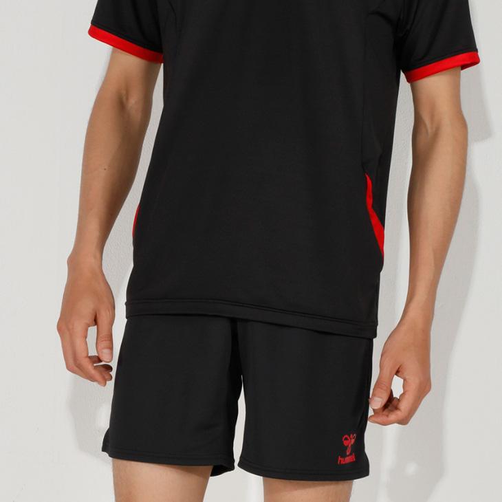 ガンバ大阪 ゲームパンツ ヒュンメル ブラック ハーフパンツ M-L