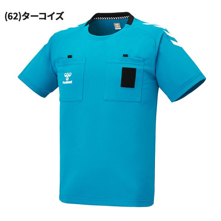 ヒュンメル ハンドボール レフェリーシャツ hummel メンズ 半袖 審判シャツ 審判着 レフェリーウェア ハンドボールウェア スポーツウェア 吸汗速乾 /HAK3005 | hummel | 04