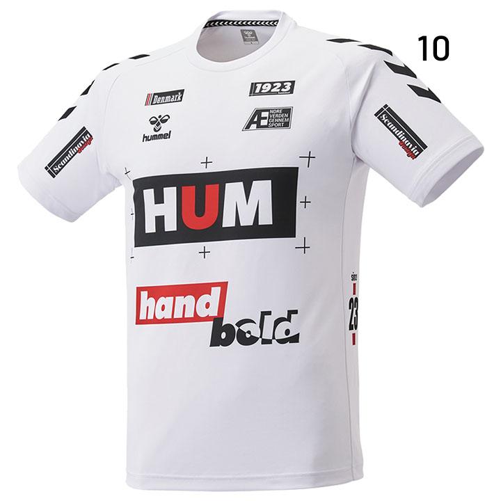 ヒュンメル ハンドボール 半袖 Tシャツ メンズ/hummel HB プラクティスシャツ/トレーニング スポーツウェア 男性 トップス 練習着 運動 部活 吸汗速乾 /HAP1168 | hummel | 01