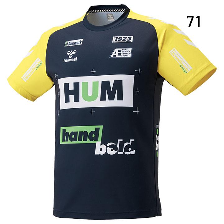 ヒュンメル ハンドボール 半袖 Tシャツ メンズ/hummel HB プラクティスシャツ/トレーニング スポーツウェア 男性 トップス 練習着 運動 部活 吸汗速乾 /HAP1168 | hummel | 04