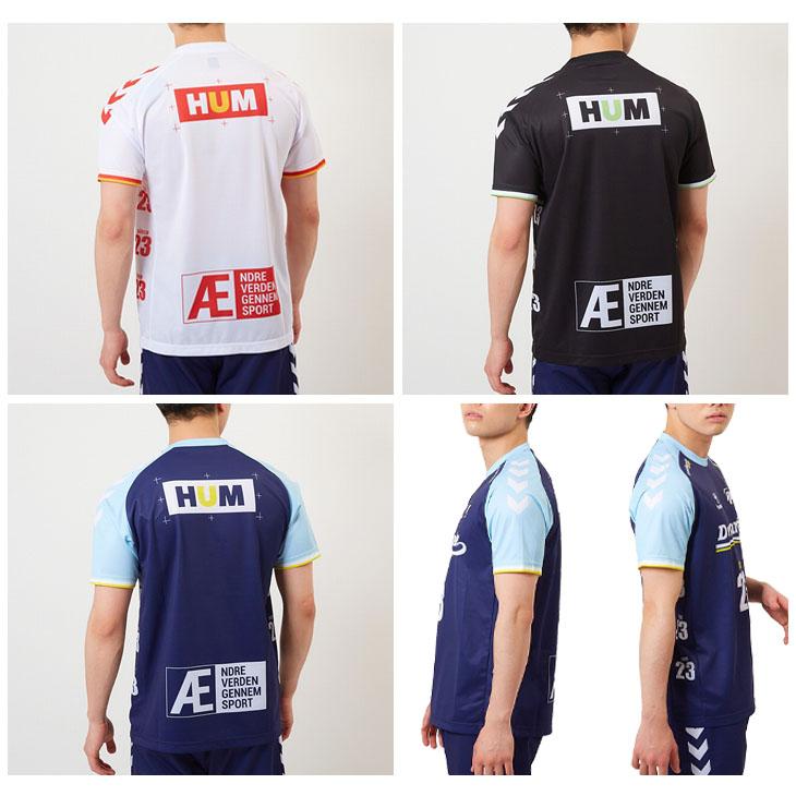 ヒュンメル 半袖 Tシャツ メンズ ハンドボールウェア hummel プラクティスシャツ 半袖シャツ 吸汗速乾 トレーニングシャツ スポーツウェア /HAP1182 | hummel | 12