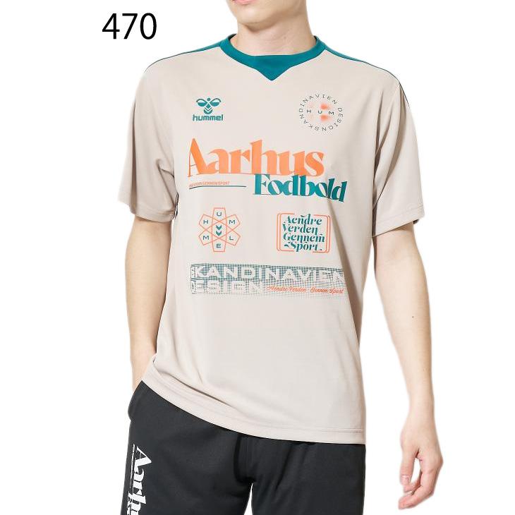 ヒュンメル 半袖 Tシャツ メンズ hummel プラクティスシャツ 吸汗速乾 クルーネック サッカー フットサル スポーツウェア ウェア トレーニング 練習着 /HAP1192｜apworld｜03