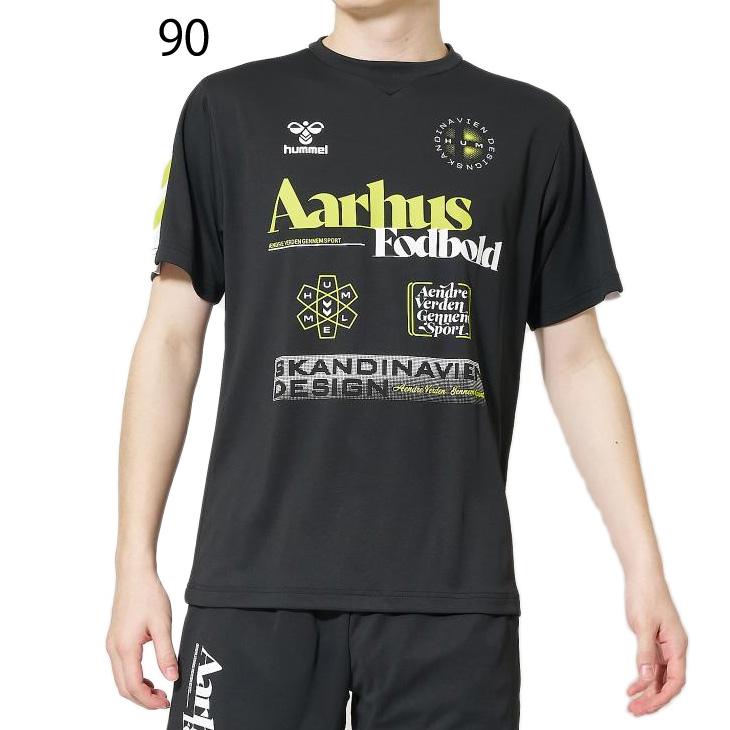 hummel ヒュンメル 半袖 Tシャツ メンズ プラクティスシャツ