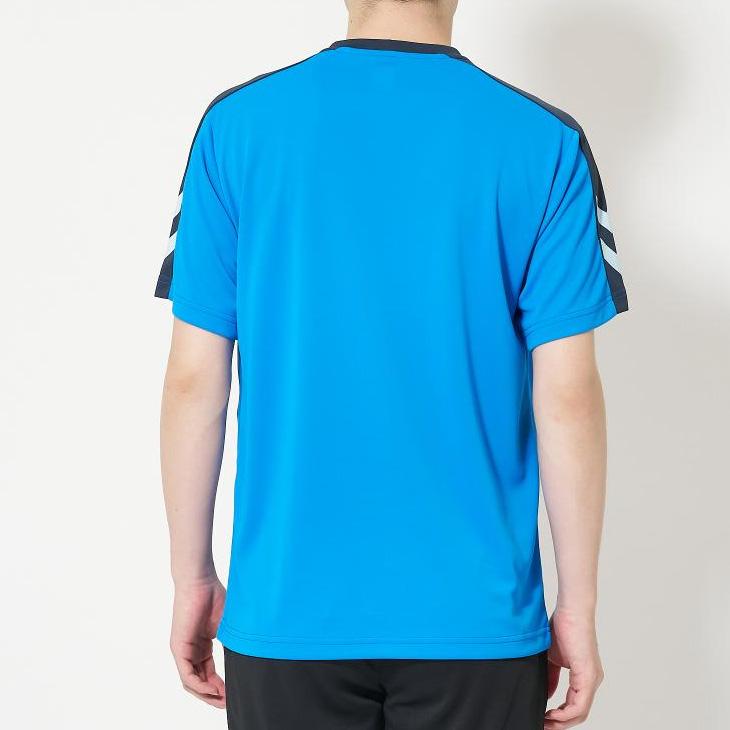 ヒュンメル 半袖 Tシャツ メンズ hummel プラクティスシャツ 吸汗速乾 クルーネック サッカー フットサル スポーツウェア ウェア トレーニング 練習着 /HAP1192 | hummel | 07