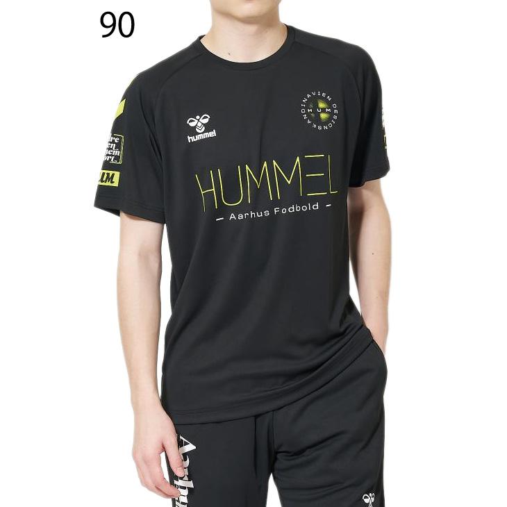 ヒュンメル 半袖 Tシャツ メンズ hummel プラクティスシャツ 吸汗速乾 クルーネック サッカー フットサル スポーツウェア ウェア トレーニング 練習着 /HAP1193 | hummel | 04