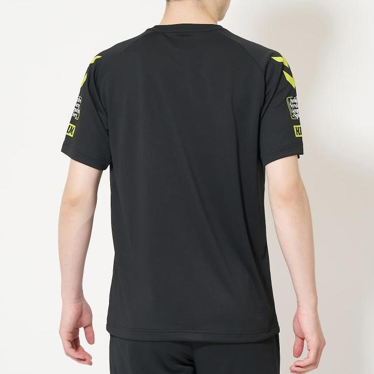 ヒュンメル 半袖 Tシャツ メンズ hummel プラクティスシャツ 吸汗速乾 クルーネック サッカー フットサル スポーツウェア ウェア トレーニング 練習着 /HAP1193 | hummel | 08
