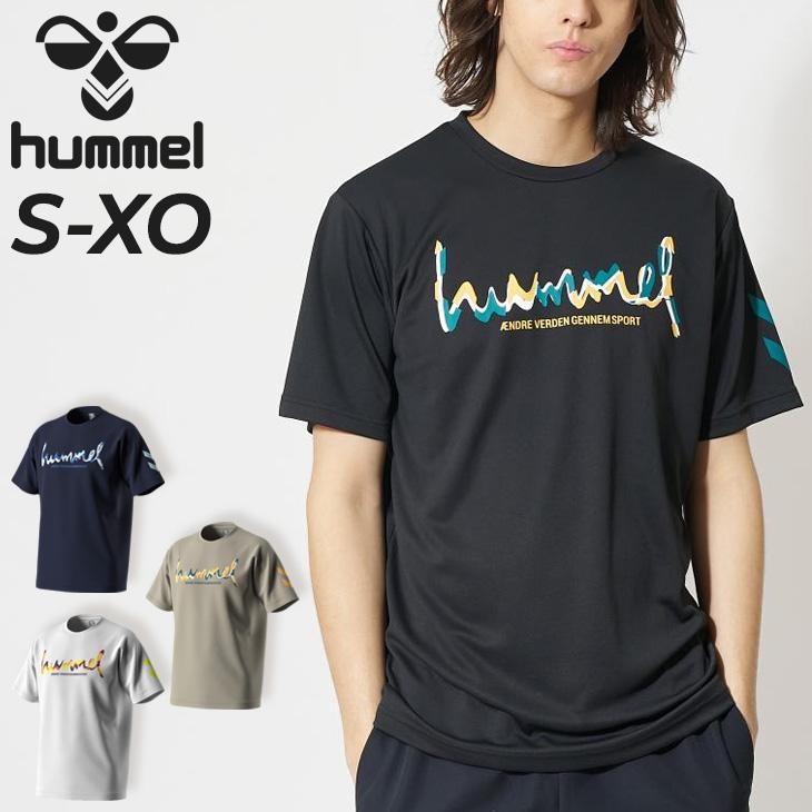 hummel（ヒュンメル） 半袖 Tシャツ メンズ プラクティスシャツ 吸汗速