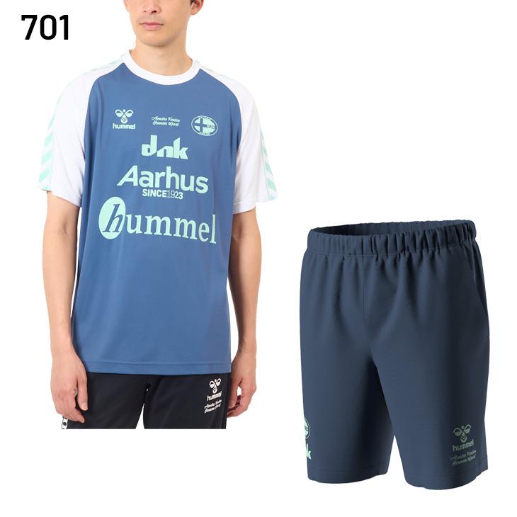 hummel（ヒュンメル） 半袖シャツ ショートパンツ メンズ 上下